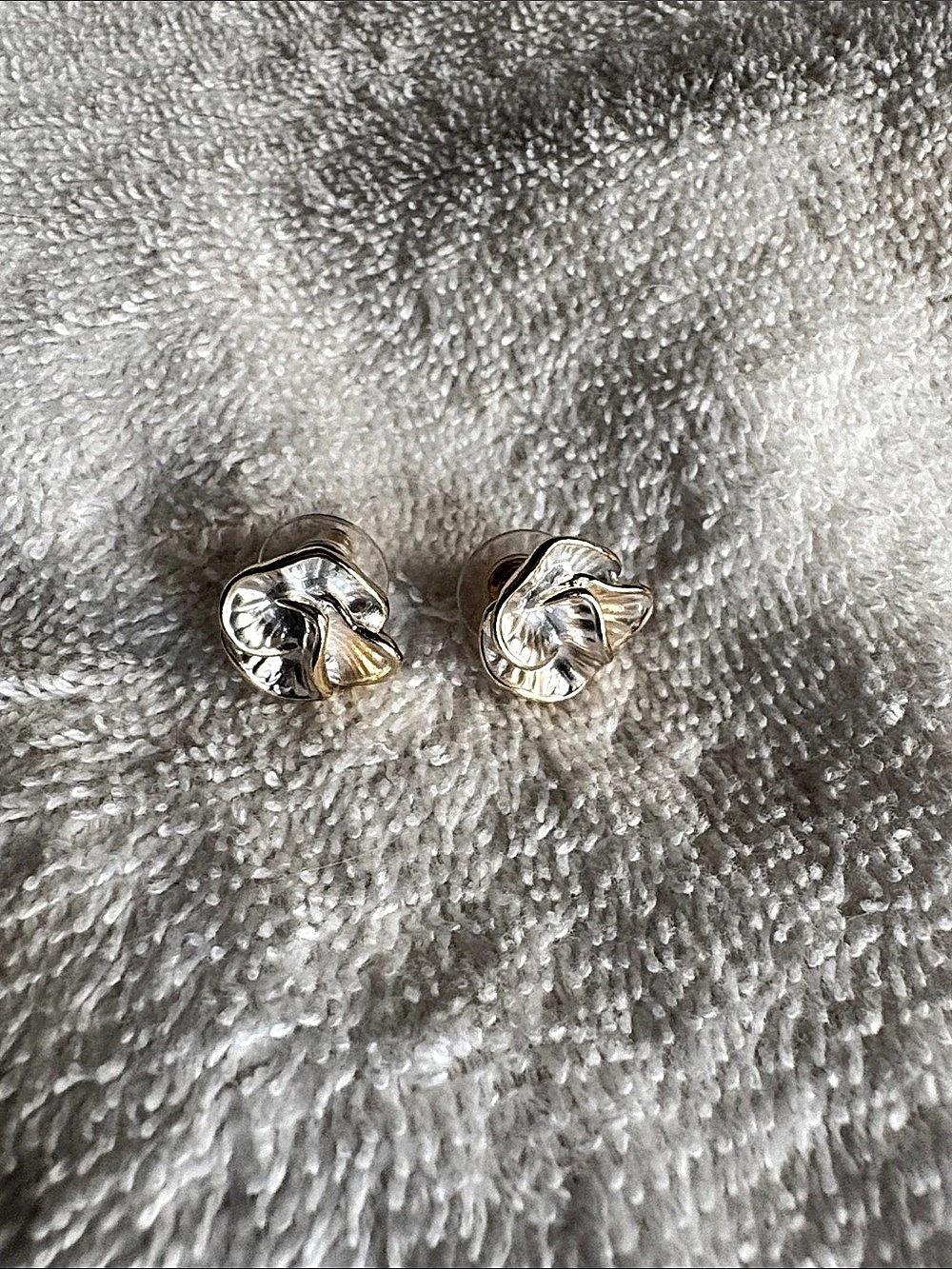 Mixed-Metal Statement Earrings